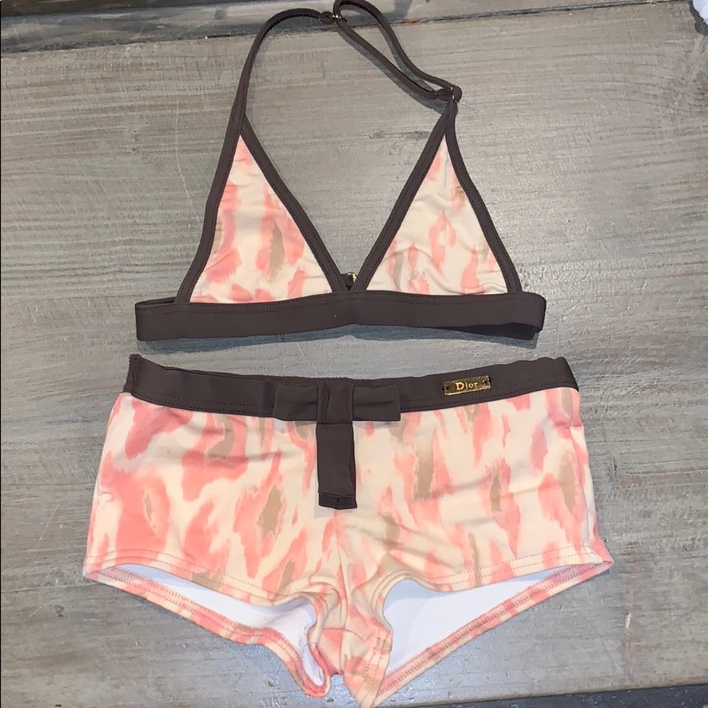 Girls Christian Dior Swimsuit